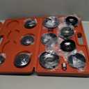 15PCS Oil Filter Cap Wrench Tool | Universal Oil Filter Socket Wrench Set 3/8 inch Drive