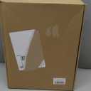 Beige Linen Tall Drum Lampshade, 10" Top x 10" Bottom x 13" High Lamp Shade, Lamp Shade Replacement for Table and Floor Lamps, Pendant Light, Handcrafted Lampshade, Easy Assembly