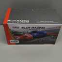 Slot Car Race Track Set for Kids Ages 6-12 Boys & Girls, Dual Racing Game 2 High-Speed Cars 1:64 Scale, Battery or Electric Powered Plug-in Track, Gift Toy Stocking Stuffers for Children