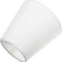Kichvoe Small Lamp Shade Cloth Lampshade Mini Small White Barrel Lamp Shades Clip On Bulb Lamp Covers for Table Floor Pendant Lamp (Beige)