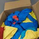 Inflatable Bounce House with Slide, Jumping Castle with Blower, Climbing Wall, Dartboard, Basketball Hoop and 50 Ball Pit Balls, 108x122x86 Inch