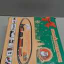 BainGesk Train Set, Christmas Train Set with Steam, Light and Sounds, Electric Train Toy for Boys & Girls, Christmas Train Set for Under The Tree, Gifts for 3 4 5 6 7 8 Year Old Kids