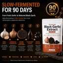 Estella Fermented Black Garlic Extract Softgel, 90-Day Matured with S-Allyl Cysteine, Odorless Garlic Supplement for Daily Digestive Balance, Immune & Antioxidant Support, Vegan, 300 Capsules
