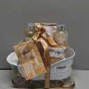 Gift Baskets for Women, Body & Earth Gift Set with Jasmine & Honey Scent Includes Bubble Bath, Hand Cream, Holiday Gift Baskets, Bath and Body Gift Sets for Women, Happy New Year Gifts