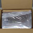 2 Pack Trash Bag Holder with Bamboo Lid, Stackable Trashbag Dispenser, Extra Large Garbage Bag Holder for Kitchen Laundry Room Under Sink Organization and Storage