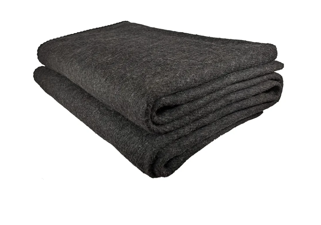 Extra Large Wool Blanket, Comfortable, Stylish, Military | XL Queen/King - 72 x 92 in, 80% Wool, 5.35 lbs | Camping, Outdoor, Bedding, Emergency, Survival, Cabin, RV