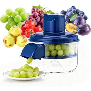Grape Peeling Machine, Electric Garlic Peeler & Cherry Tomato Skin Remover, Automatic Fruit Peeler Tool, Rechargeable Kitchen Gadget for Quick Peeling of Small Fruits