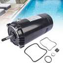 GELUOXI UST1152 Swimming Pool Pump Motor 1.5 Horsepower Up-Rated Pool Pump for Century Motor Replacement for Hayward/Super Pump/Super II and Jacuzzi 
