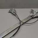 A-Premium Manual Window Regulator Compatible with Ford E-150 E-250 E-350 Econoline E-350 E-450 E-550 Super Duty Front Left Side