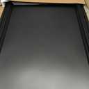 Art3d Drop Ceiling Tiles 48x24, Decorative PVC Ceiling Panels, Waterproof Rustproof and Durable 12-Pack, Glue Down, Rectangular Black, 12pcs 24x48 in.