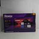 Roku 43" Select Series 4K HDR Smart TV with TV Apps, Wi-Fi, Built-in Streaming - 43R4A4