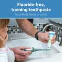 3 x Dr. Browns Fluoride-Free Baby Toothpaste, Infant & Toddler Oral Care, Strawberry, 1-Pack, 1.4oz/40g, 0-3 years