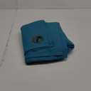 Turquoize Teal Blackout Window Drapes Room Darkening Themal Insulated Grommet/Eyelet Top Nursery/Living Room Curtains for Bedroom/Living Room Each Panel 42 in X 63 in (W X L) (Set of 2 Panels)