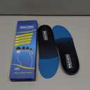 Inserts Relieve Plantar Fasciitis - Flat Feet Insoles Arch Supports, Orthotic Insoles for Foot Pain Arch Pain Reduce Muscle Fatigue Absorb Shock (Mens 6-6 1/2 | Womens 8-8 1/2) (Blue)