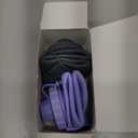 Silicone Collapsible Water Bottles,Lightweight Reusable Leakproof For Traveling Camping Hiking Cycling Sports Outdoor,Foldable Portable Travel Water Bottle 600ML Dark Grey And Dark Blue 2Pack.