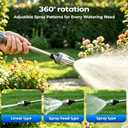 Turn Any Hose Into A High-Pressure Water Cleaning Jet, Heavy Duty Garden Hose Nozzle -High Pressure Hose Nozzle for Car Wash, Patio Cleaning, Pet Shower & Plant Watering