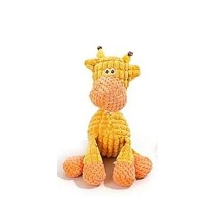 Indestructible Dog Toy, 2026 New Durable Plush Dog Toys for Aggressive Chewers, Squeaky Chew Toy for Small Medium Large Dogs Puppy Teething Toys (Orange)