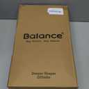 BALANCE Cat Bed Kitten Bed, Washable Round Cat Beds for Indoor Cats, Super Soft Plush Faux Fur Pet Bed for Puppy and Kitten with Anti-Slip Bottom (Grey)