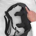 Deep Relax Manual Neck & Shoulder Massager, Deep Tissue Kneading Shiatsu Rollers For Pain Relief, Cordless Massager, Black