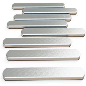 Mavee Fractional Weight Vest Plates, Rustproof Solid Steel Inserts for Rucking, Tactical Carrier & Strength Training