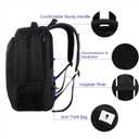MATEIN Business Laptop Backpack, 15.6 Inch Travel Laptop Bag Rucksack, Water-Resistant Bag Daypack for Work College Computer Men Women Backpack, Black