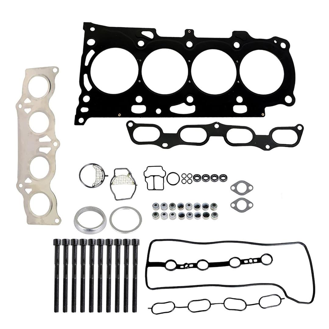 labwork labwok Head Gasket Bolts Set HS26232PT Replacement for 2007-2011 Toyota Camry Corolla Highlander Rav4 Scion TC 2.4L ES72249-2