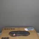 Lifepro Waver Vibration Plate Exercise Machine for Lymphatic Drainage, Muscle Activation, Full-Body Workout Vibrating Platform with Loop Bands, Fitness Equipment for Strength Toning & Fat Loss (Black)