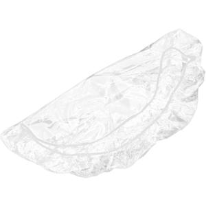 BESTYASH Clear PVC Round Tablecloth Thick Elastic Edge Protector and Spill Transparent Cover for Indoor Outdoor Dining Parties and Events (152.00X152.00X0.02CM)