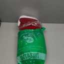 Christmas Green Santa Claus Costume Funny Santa Suit for Adult Men Cosplay Halloween Costume Outfit (Large)