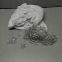 6.6 ft White Round Backdrop Cover with Lights Circle Wedding Arch Stand Backdrop Cover with Fairy Lights for Bridal Shower Birthday Baby Shower Photography Photo Shoot Background Decorations