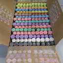 160 PCS Sidewalk Chalks Set Non-Toxic Washable Jumbo Chalk for Outdoor Art Play, Painting on Chalkboard, Blackboard and Playground