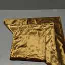 GIGIZAZA Gold Velvet Decorative Throw Pillow Covers,18x18 Pillow Covers for Couch Sofa Bed 2 Pack Soft Cushion Covers