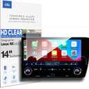 Glass Screen Protector for 2022 2023 2024 2025 Lexus NX NX350 / NX350h / NX450h+ / NX450h+F Sport 14 Inch Touchscreen (HD Clear)