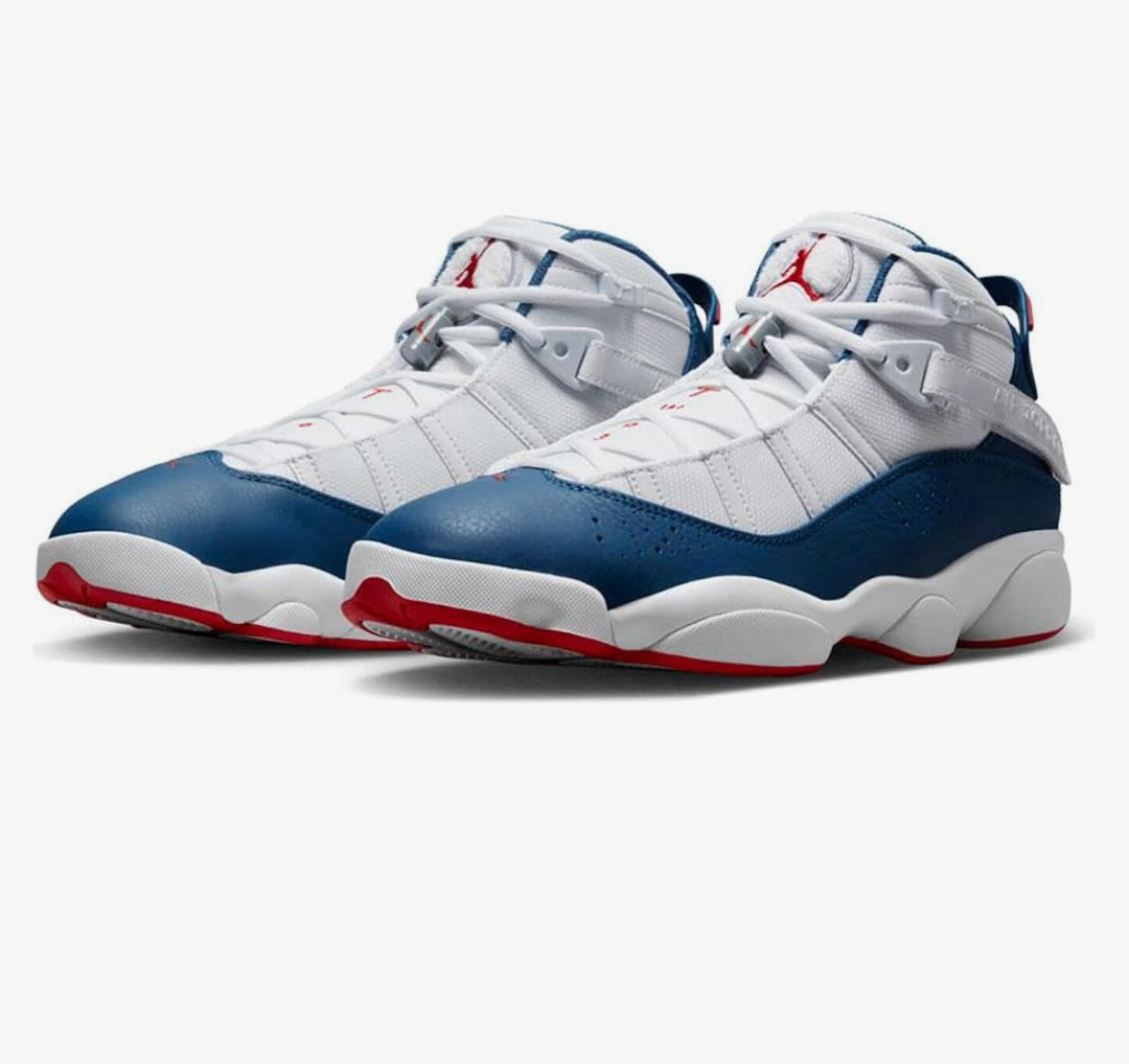 Jordan Men's 6 Rings Basketball Shoes 322992-012 10.5