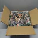 20 Inch Christmas Wreath - Christmas Front Door Wreath Ornament with LED Lights Pinecone Berries Artificial Pine Garland for Party Table Fireplaces Porch Walls New Years Home Decor