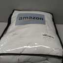 White Weighted Blanket for Adults 15lbs, 48"x72", Twin Full Size Cooling Heavy Throw Blanket for 120-160lbs, Microfiber Soft Thick Big Blankets Weighted Comforter Gift for Sleeping