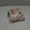 OWENIE Crushed Sheer Curtains 84 Inch Length 2 Panels Set, Sheer Floral Curtains Printed Drapes on Sheers for Living Room, Rod Pocket Light Filtering Window Sheers (2 Panels, 42" x 84") (Multi Color)