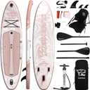 TIGERXBANG 11'6"/11'/10' Inflatable Paddle Board with Complete Accessories, Versatile Premium Paddle Boards for Adults/Youth, Stand Up Paddle Board Polar/Wave/Sunny Wave Collection