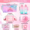 7th Birthday Gifts for Girls, 7 Year Old Girl Birthday Gifts, Best Gifts for 7 Year Old Girls Trendy 2026 Water Bottle, Cap, Bag, 7 Birthday Decorations for Daughter Niece, Things for 7 Years Old Kids