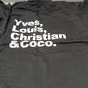 Yves Louis Coco & Christian French Fashion Designer T-Shirt XL