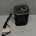Space Heater, 1500W Electric Heaters Indoor Portable with Thermostat, PTC Fast Heating Ceramic Room Small Heater with Heating and Fan Modes for Bedroom, Office and Indoor Use