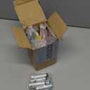 Premium DTF Ink 600ML- DTF Transfer Ink for PET Film, Refill for DTF Printers Epson ET-8550, XP-15000, L1800, L805, R1390, R2400, Heat Transfer Printing Direct to Film (100ml x 6, CMYK Wh) (2 White,Cyan,Magenta,Yellow,Black)