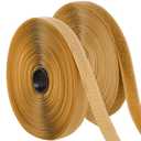 ECOHomes 3/4 Inch Wide x 33 FT Sew On Hook and Loop Tape for Fabric Roll, Sewable Sew-On Strips for Clothing, Clothes, Fabric | No Adhesive Sewing Fastener Straps, Easy Sew in, Strong, Beige