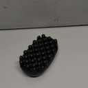 Rubber Curling Hair Brush Twist Curl Comb for Afro Curls Hair Wave Tool Dirty Braided Curly Hair Big Small Holes Durable Curling Comb for Men Women Boy Girl Long Short Hair Black (One Color)