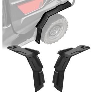 Rear Fender Flares for Honda Pioneer 1000-5 2016-2025 Accessories, Extended Back Full Coverage Mud Flups Combination Mud Guards for Honda Pioneer 1000 (Combined, 6PCS)