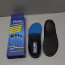 Plantar Fasciitis Insoles for Men Women - Orthotics Inserts, Shoe Insoles Arch Support Flat Feet Inserts Work Boot Insoles for Standing All Day (Mens 7-7 1/2 | Womens 9-9 1/2) (Blue)