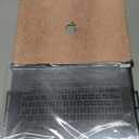 DTangLsm Compatible for MacBook Air 13 inch Case 2021 2020-2018 M1 A2337 A2179 A1932, Elegant Texture Leather Plastic Hard Shell Cover for MacBook Air 13.3 M1 Case+Keyboard Cover,Brown Embossed Floral