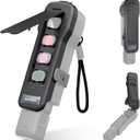 REYGEAK Pocket 3 Protective Case for DJI Osmo Pocket 3,Gimbal Flip Protective Cover,4 CPL/ND Filters Storage Slots for DJI Osmo Pocket 3 Creator Combo Accessories