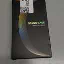 TORRAS Magnetic Slim Fit for iPhone 16 Pro Case with Stand, Compatible with MagSafe, Builtin Stash Stand, Ultra Thin 16 Pro Case, Lightweight AntiScratch Matte Hard Phone Case 6.3 inch, Black