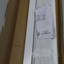 Lotus & Windoware Cordless, 2 Inch Faux Wood Blind, 34" Wide x 60" Long, Window Blinds, Blinds & Shades, Blinds for Indoor Windows, Embossed, Bright White (34"W x 60"H)
